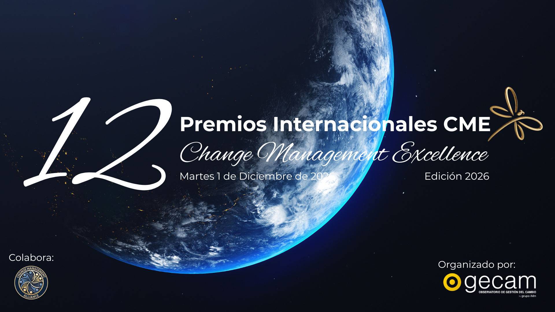 12 Premios Internacionales a la Excelencia en la Gestión del Cambio 2026
